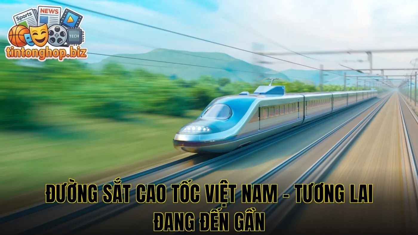 Đường Sắt Cao Tốc Việt Nam – Tương Lai Đang Đến Gần