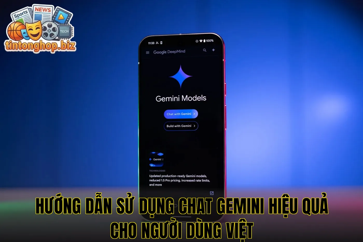 Hướng dẫn sử dụng Chat Gemini hiệu quả cho người dùng Việt