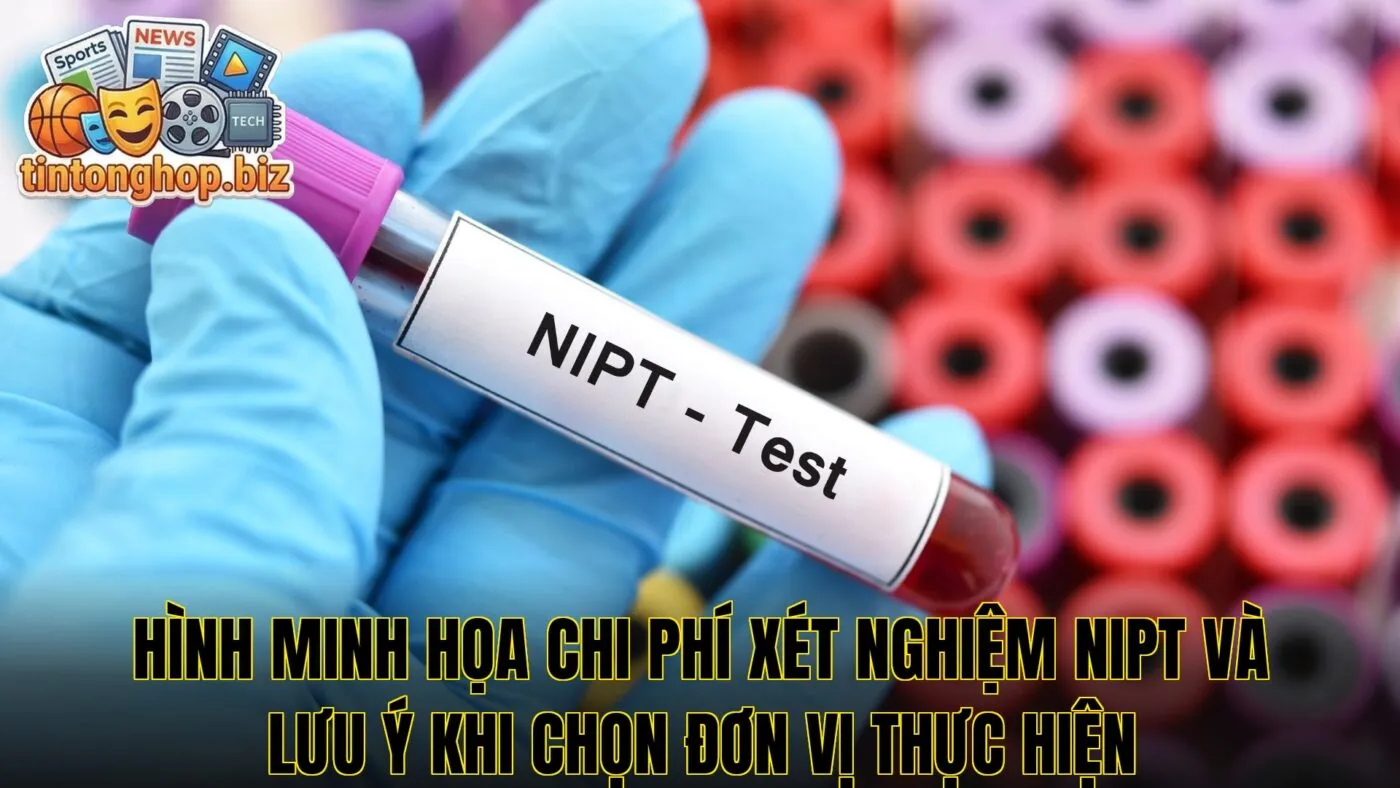Hình minh họa chi phí xét nghiệm NIPT và lưu ý khi chọn đơn vị thực hiện