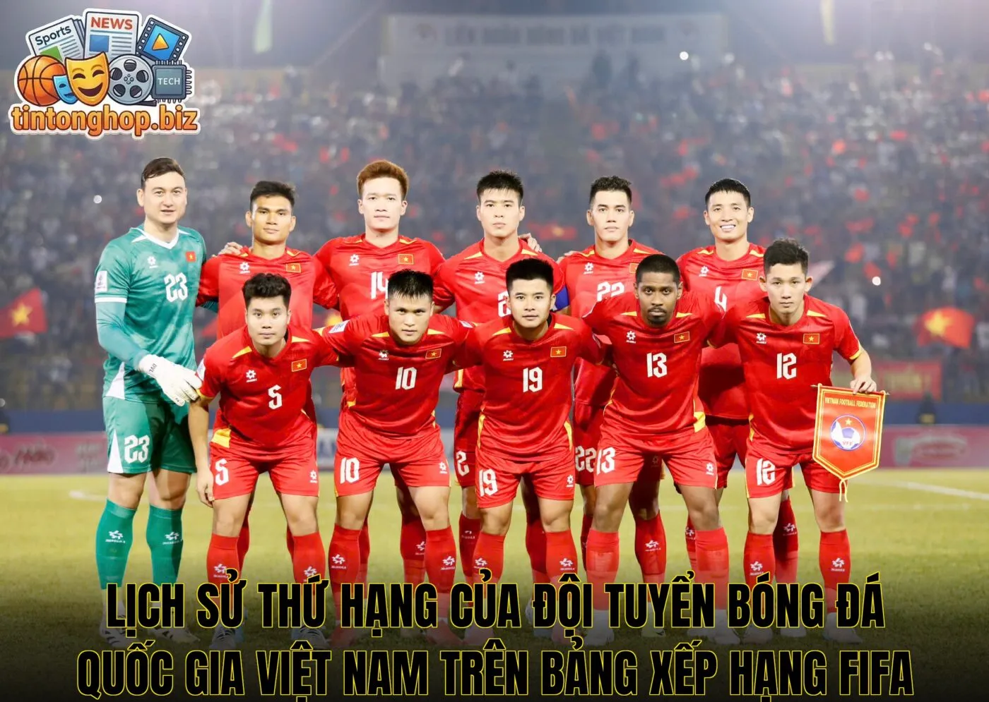 Lịch sử thứ hạng của đội tuyển bóng đá quốc gia Việt Nam trên bảng xếp hạng FIFA